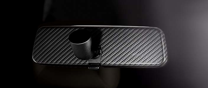 Салонное зеркало заднего вида VAG в стиле Carbon-Optik — Volkswagen ...