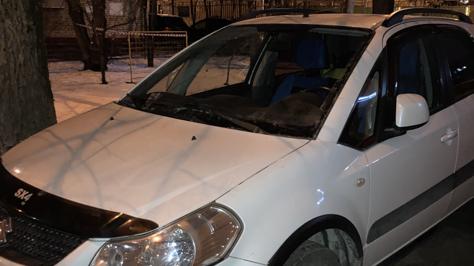 Пробили колесо — Suzuki SX4 (1G), 1,6 л, 2011 года | поломка | DRIVE2