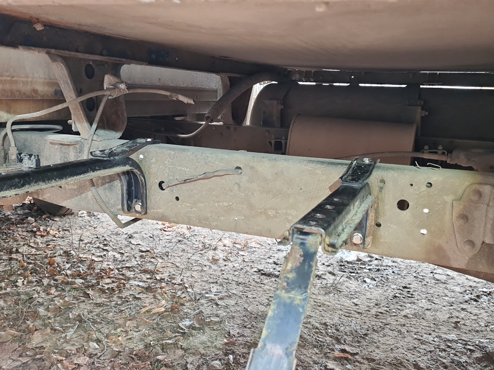 Установка пластикового бензобака от газель некст. — ГАЗ Газель, 2,5 л ...