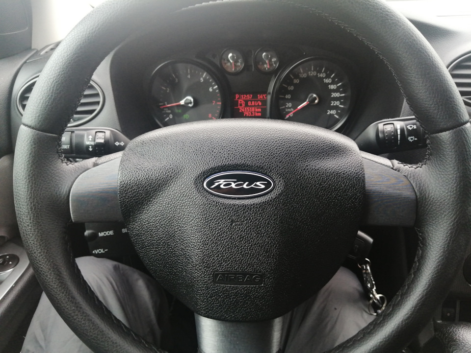 Руль от фф3👍 — Ford Focus Hatchback II, 2 л, 2010 года | тюнинг | DRIVE2