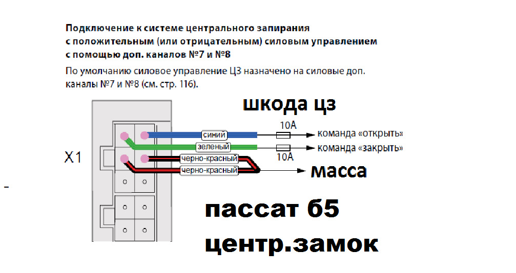 Старлайн м 17 схема подключения