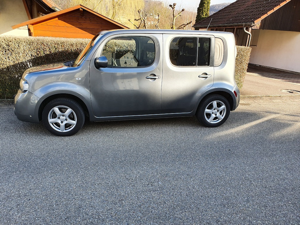 Как убрать вмятину без покраски — Nissan Cube III, 1,6 л, 2012 года ...