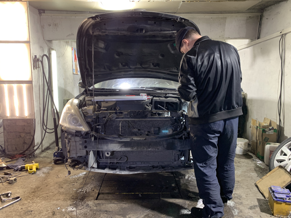 В процессе — Nissan Teana (J32)