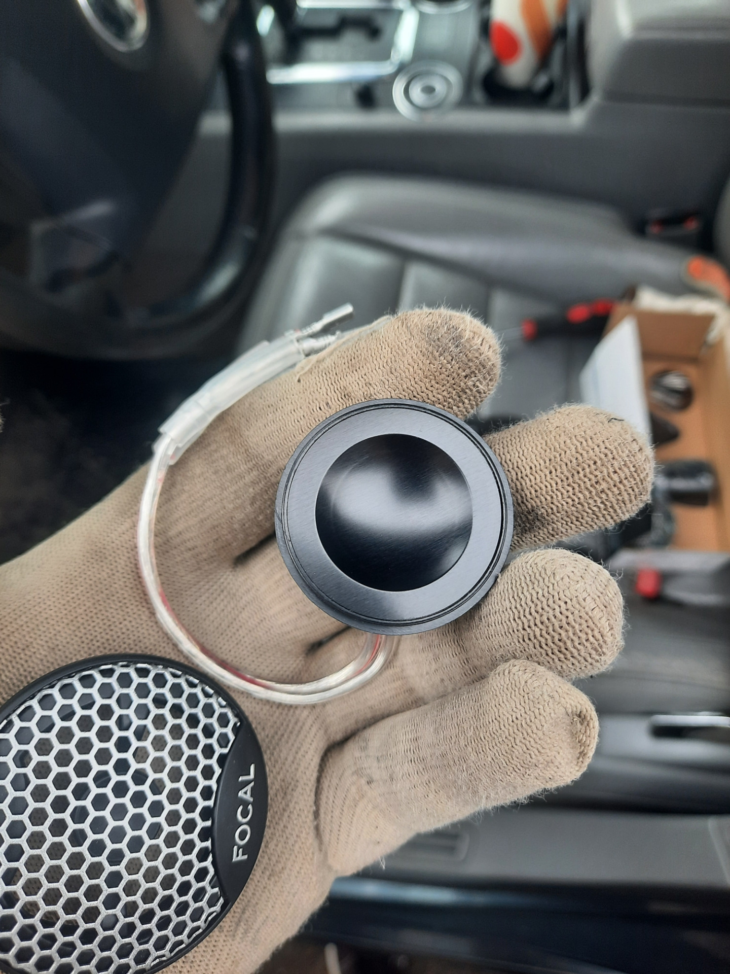 Твитеры Focal TWU 1.5 — Volkswagen Touareg (1G), 3,2 л, 2003 года ...