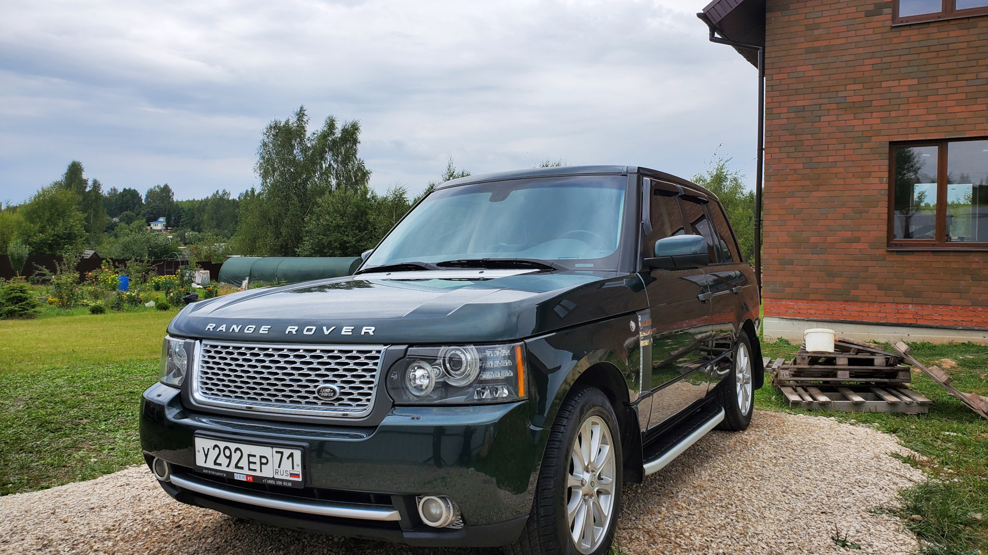 Land Rover Range Rover (3G) 4.4 дизельный 2011 | Зеленый бегемот на DRIVE2