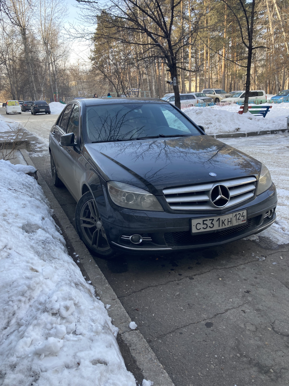 Как же задолбала эта соль🤦 — Mercedes-Benz C-class (W204), 1,8 л, 2010  года | наблюдение | DRIVE2