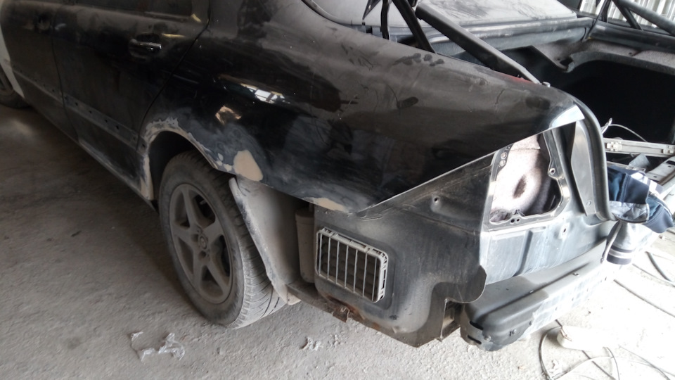 W220 Покраска и сварка — Mercedes-Benz S-Class (W220), 5 л, 1999 года ...