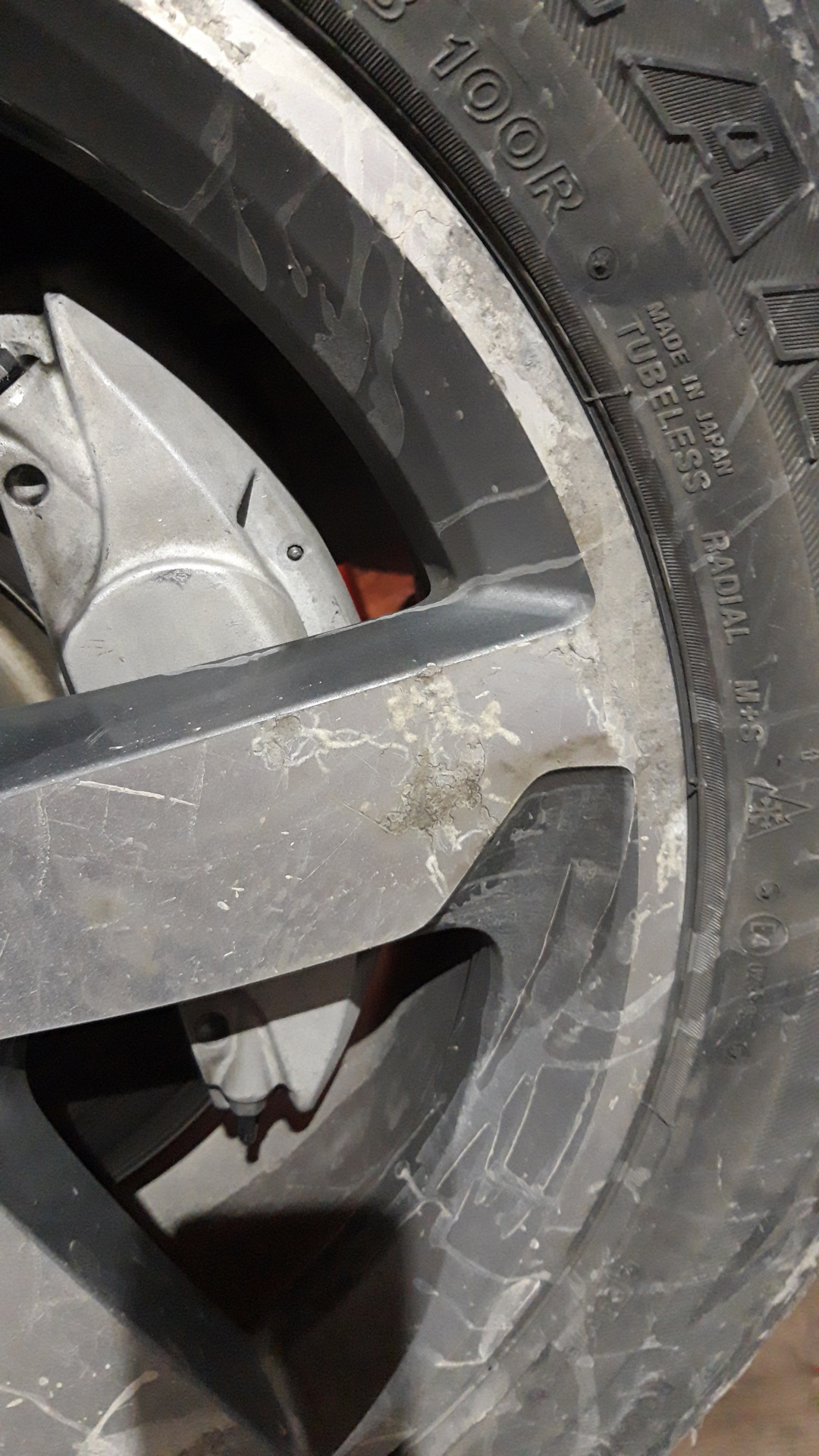 ремонт колесных дисков — Audi Q3 (1G), 2 л, 2013 года | колёсные диски ...