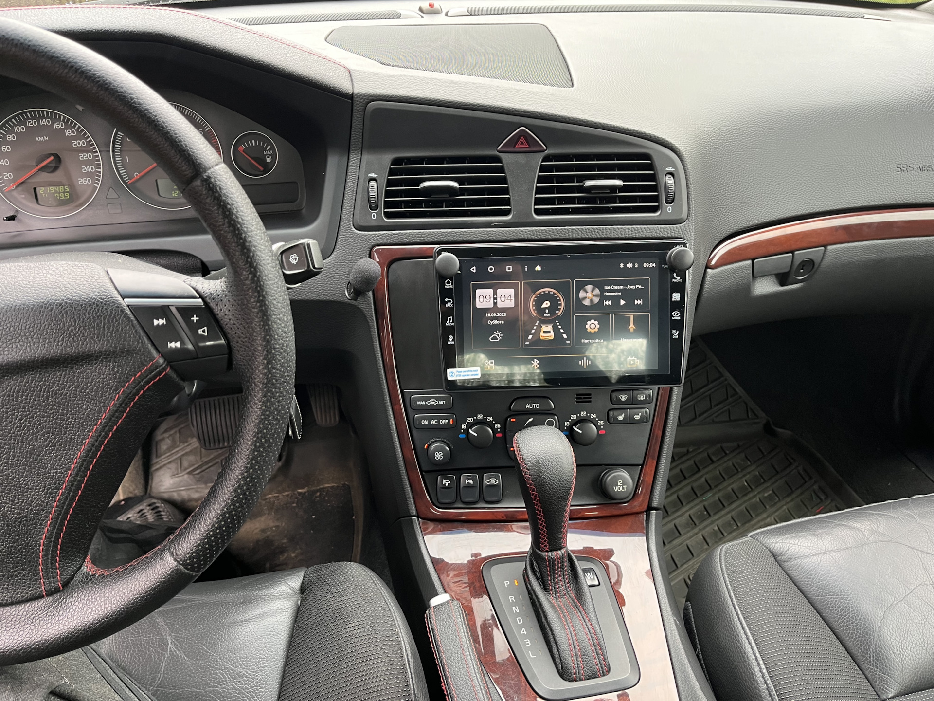 Магнитола андройд, замена штатной магнитолы вольво s60 volvo s60 ...