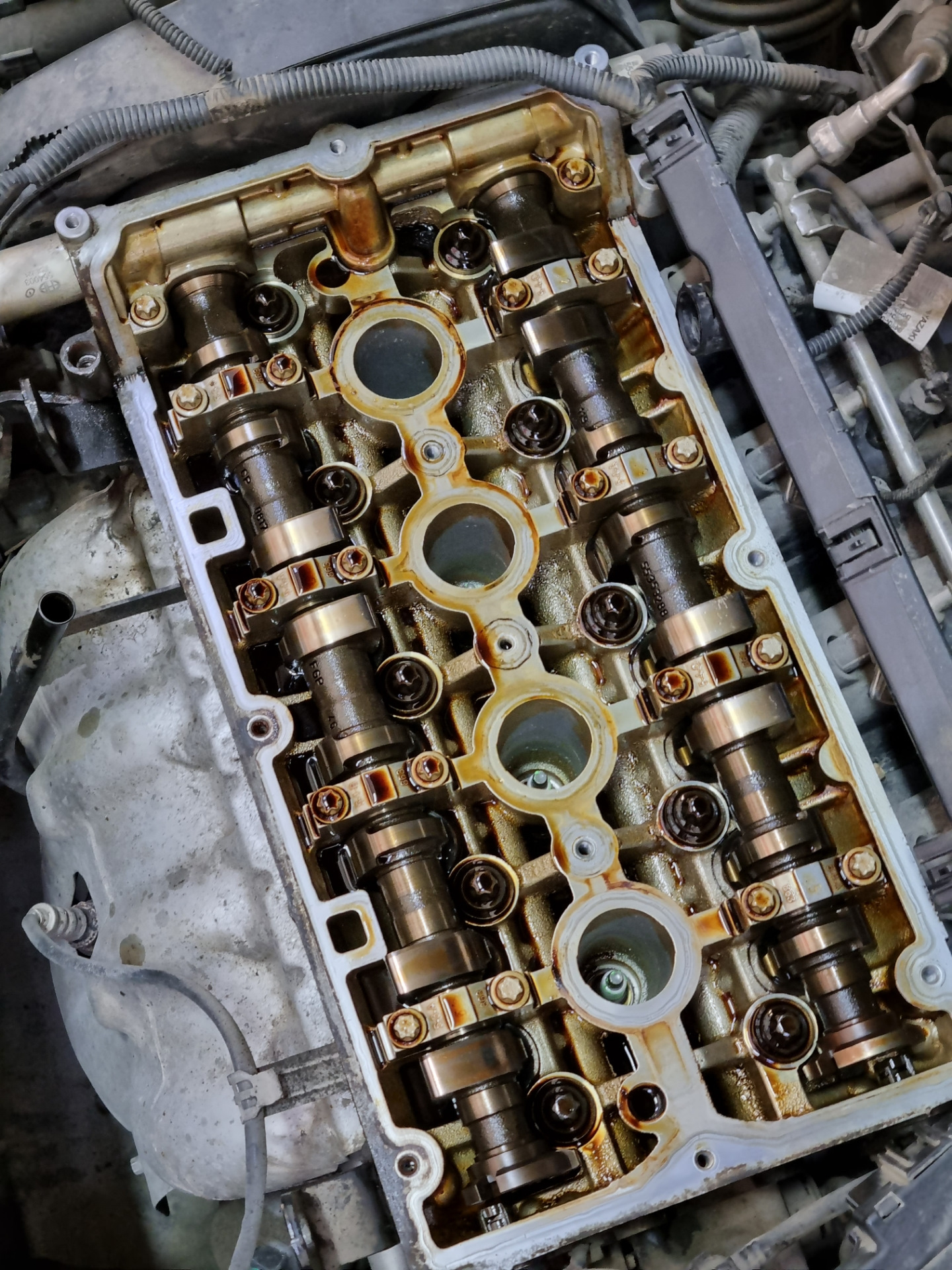 6. Замена прокладки клапанной крышки Cruze 1.8 (Z18XER/F18D4 ...