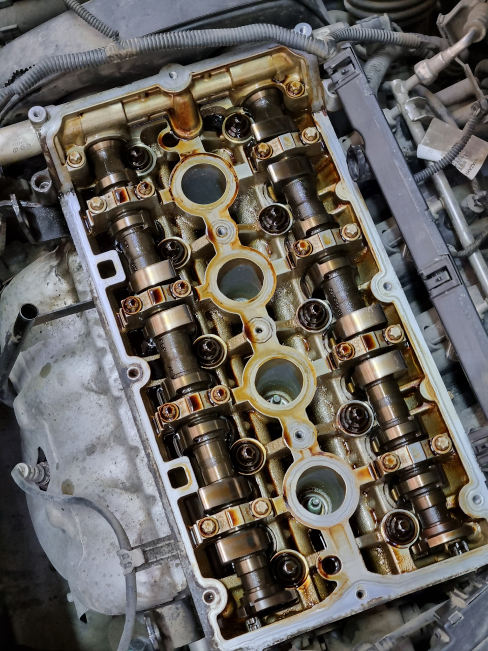 6. Замена прокладки клапанной крышки Cruze 1.8 (Z18XER/F18D4 ...