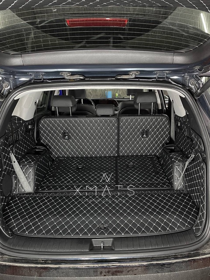 3D Коврики из экокожи в багажник Hyundai Palisade — XMATS на DRIVE2