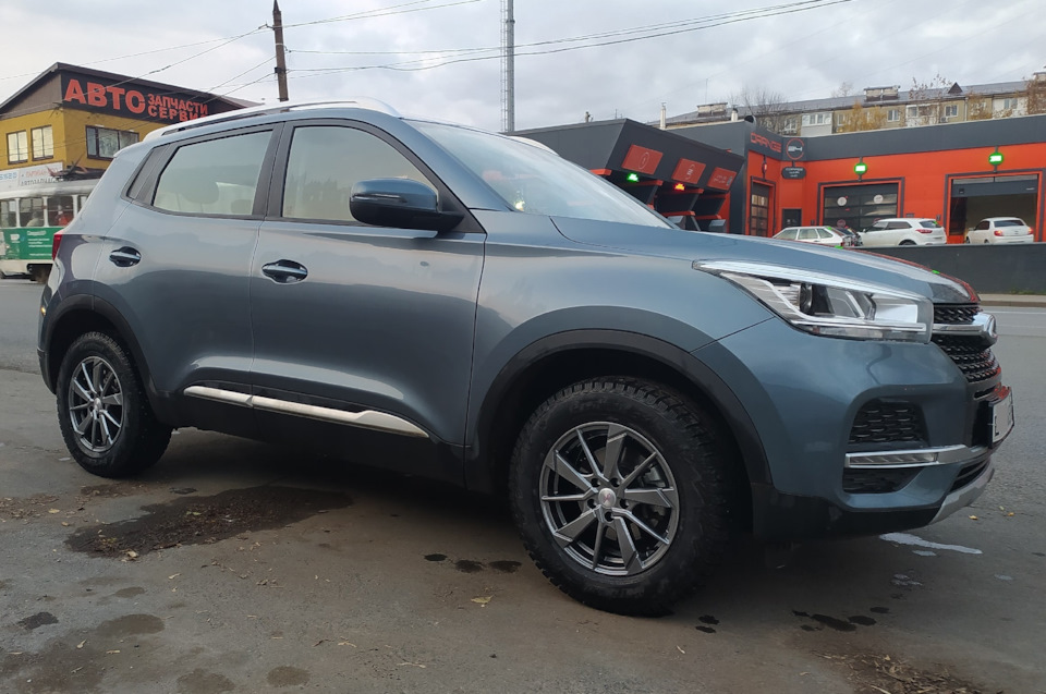 Шиномонтаж и новые диски — Chery Tiggo 4, 1,5 л, 2021 года | колёсные ...