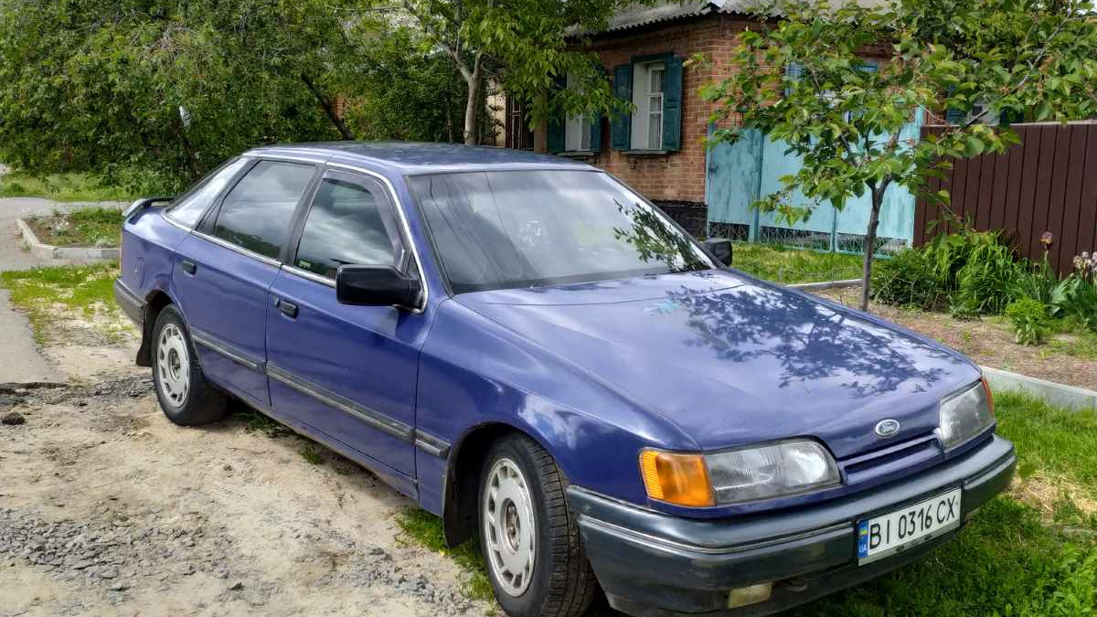 Ford Scorpio I 2.0 бензиновый 1986 | Синий скорпион на DRIVE2