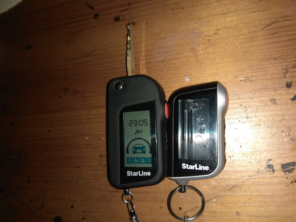 Выкидной ключ (starline a93) — Lada Приора седан, 1,6 л, 2010 года ...