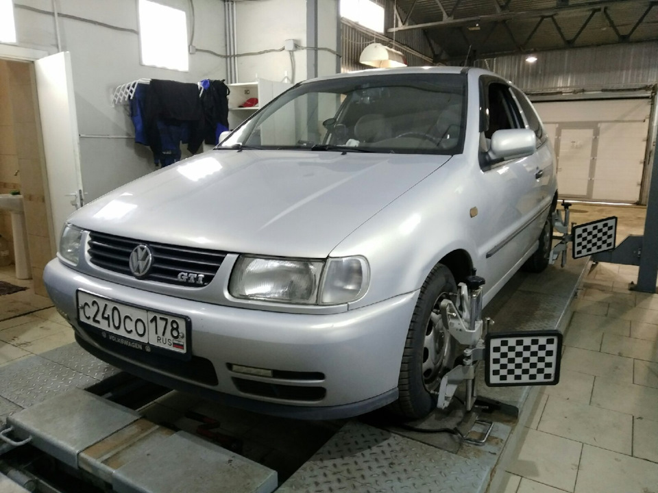 #26 Замена рулевых тяг и регулировка развал-схождения!) — Volkswagen ...