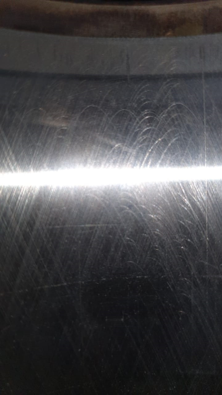 Заводской Хон остался хорошим, решили не точить, эллипс тоже в допуске — Skoda Octavia A7 Mk3