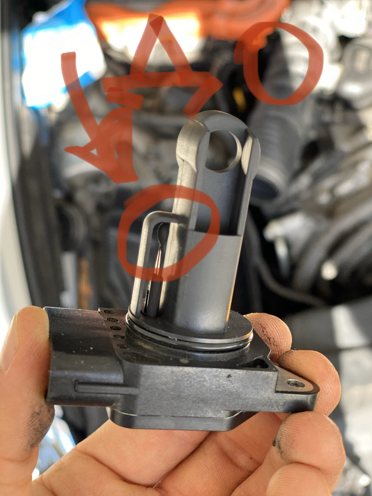 Чистка MAF сенсора (ДМРВ)+дроссель+фильтр K&N — Lexus GS 450h (1G), 3,5 ...