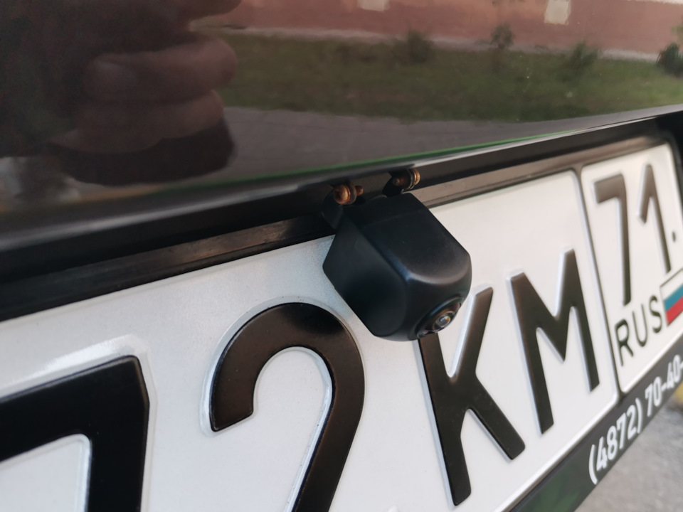 Установка омывателя камеры заднего вида — Renault Megane III, 1,6 л ...