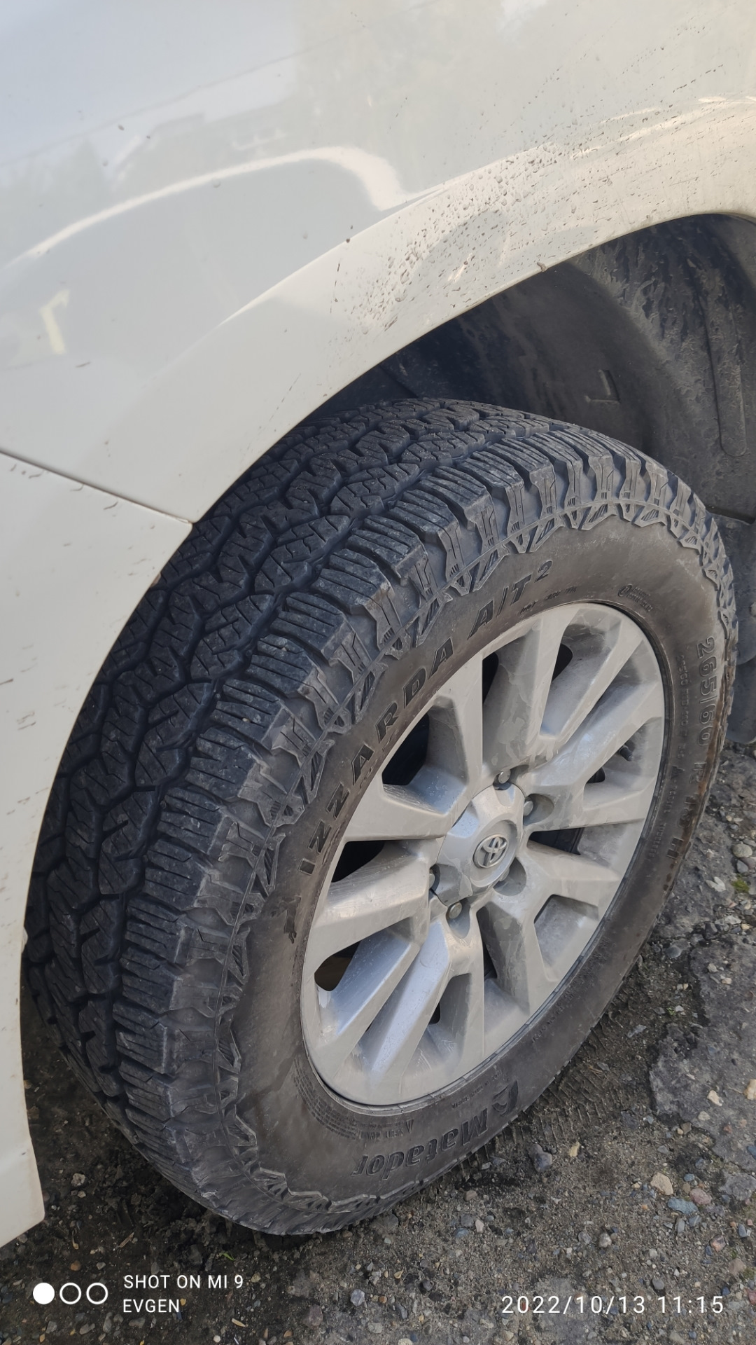 Обменяю на r 20 лето — Toyota Land Cruiser Prado 150-series, 3 л, 2014 ...