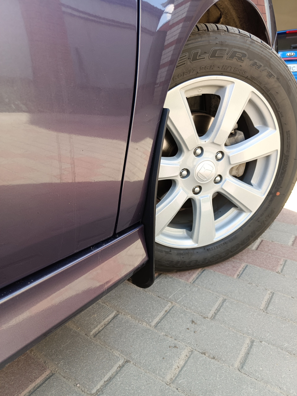 Передние брызговики — Honda Stepwgn (5G), 1,5 л, 2015 года | аксессуары ...