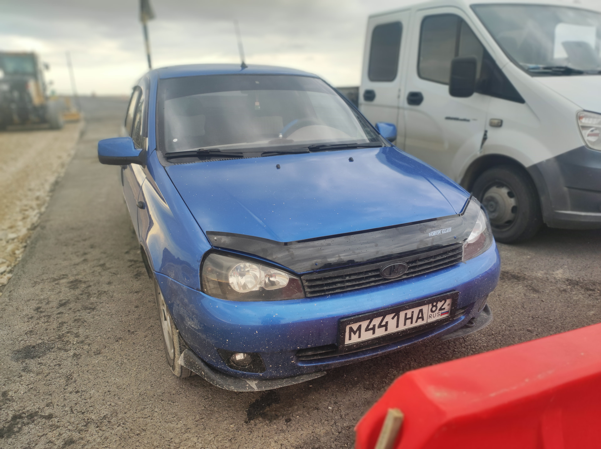 Мухобойка для Калины — Lada Калина седан, 1,6 л, 2006 года | тюнинг ...