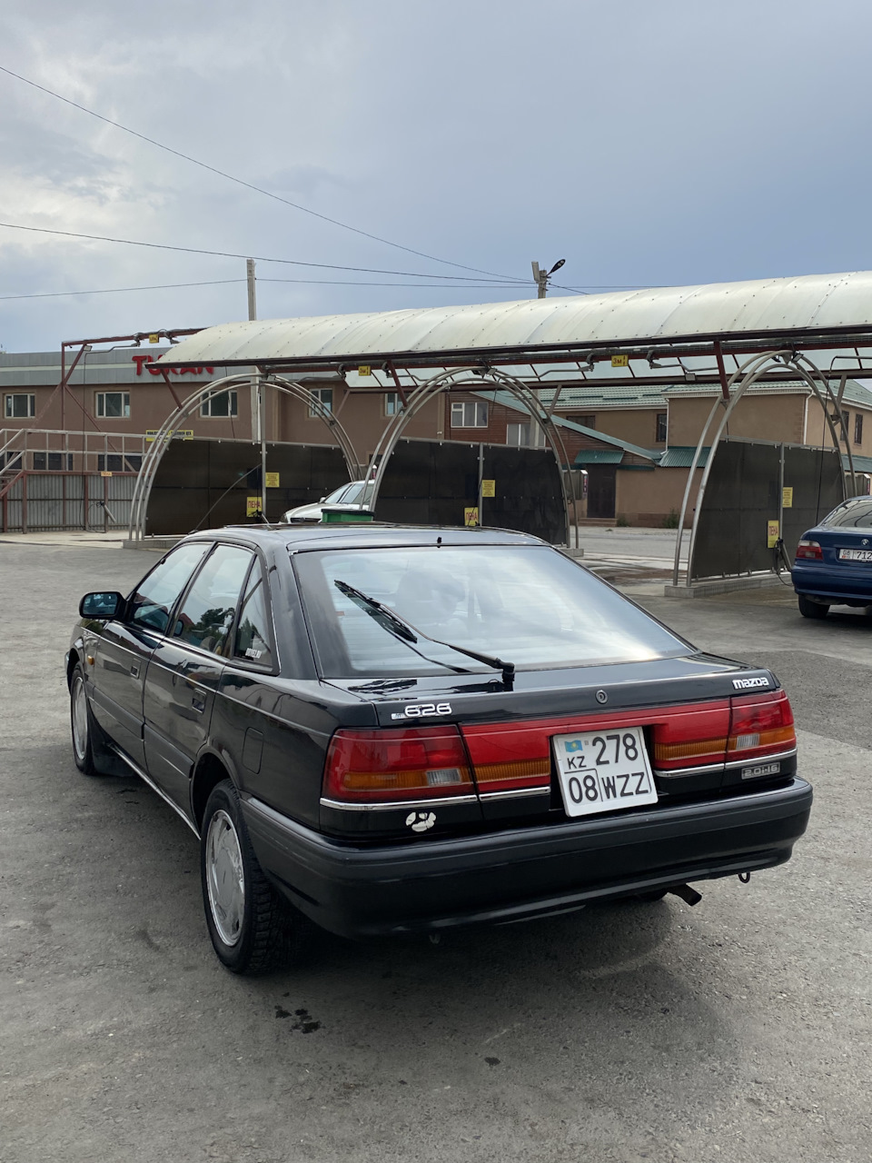 Квадратный номер. Бленда USDM/JDM — Mazda 626 III (GD), 2 л, 1990 года |  аксессуары | DRIVE2