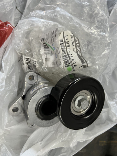 119551CA0A Натяжитель ремня NISSAN INFINITI | Запчасти на DRIVE2