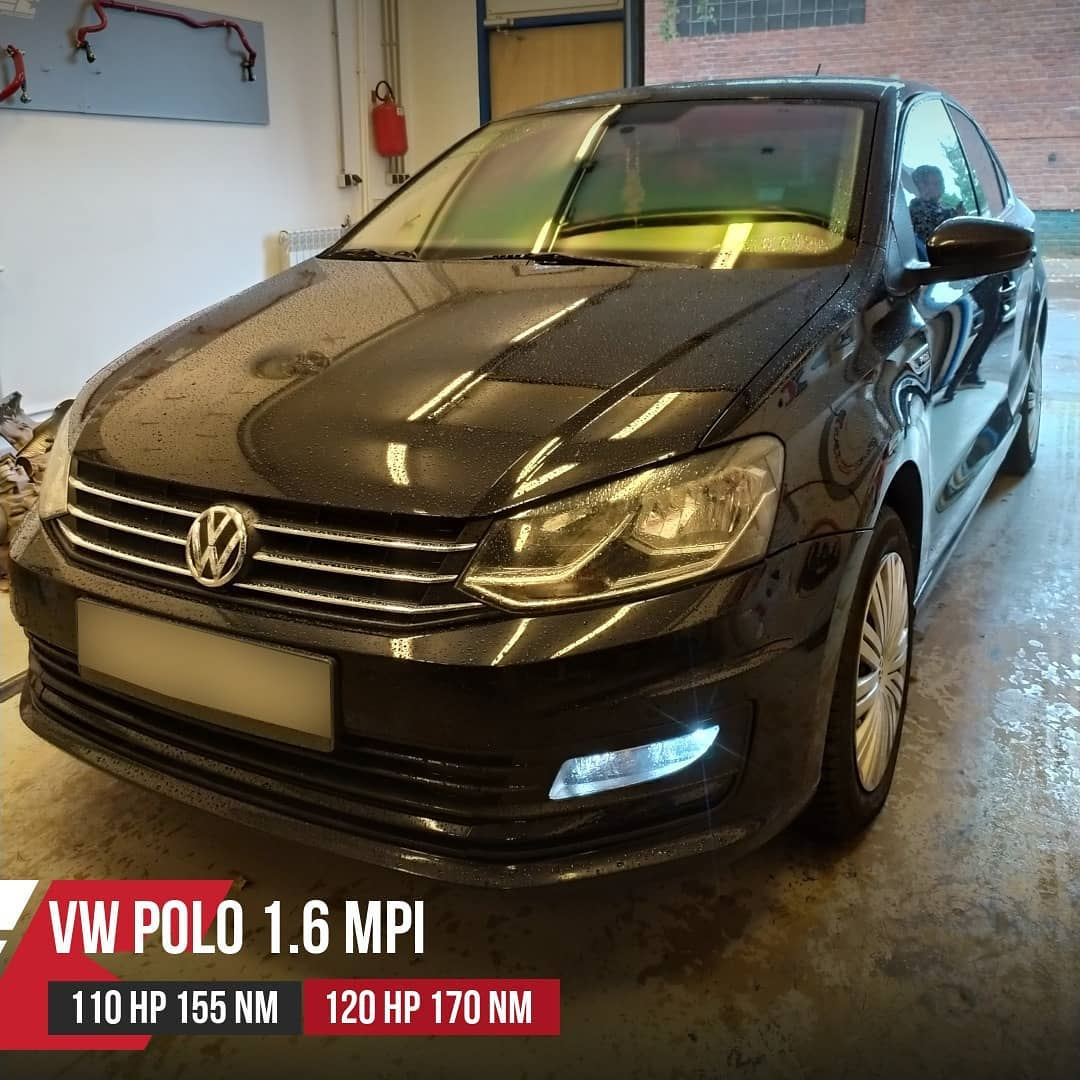 Чип тюнинг VW Polo 1.6 MPI CWVA CWVB — Eurocode чип тюнинг на DRIVE2