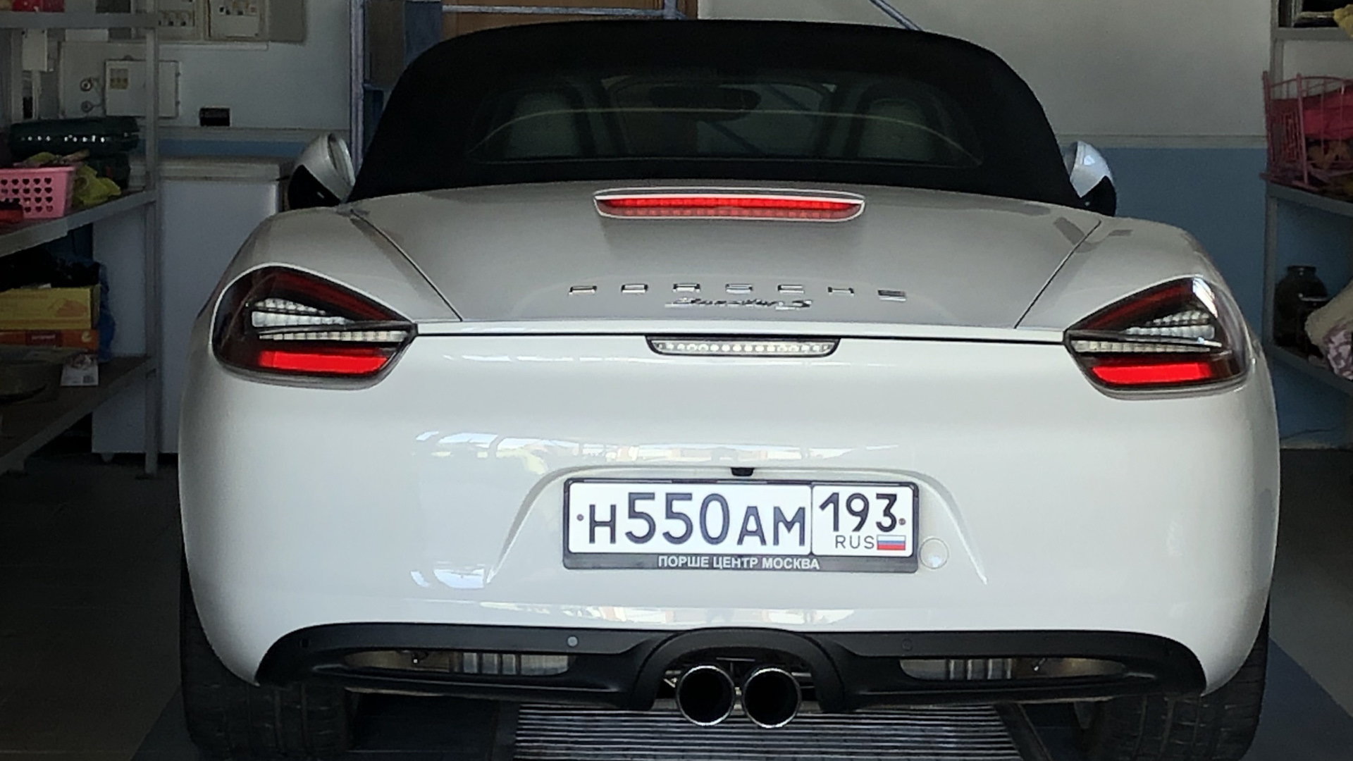 Porsche Boxster (981) 3.4 бензиновый 2015 | няня на DRIVE2