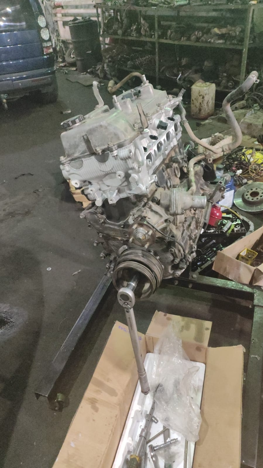 Мотор новый — Toyota Land Cruiser Prado 120-series