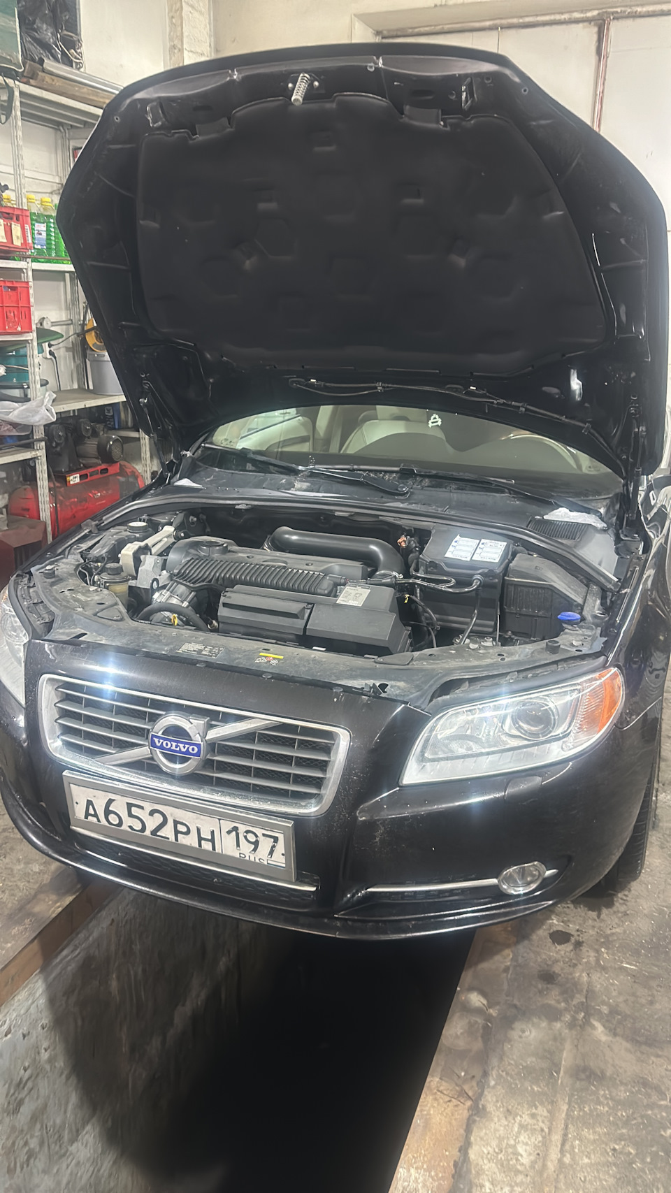 ТО-16 и замена тапок — Volvo S80 (2G), 2,5 л, 2011 года | плановое ТО |  DRIVE2