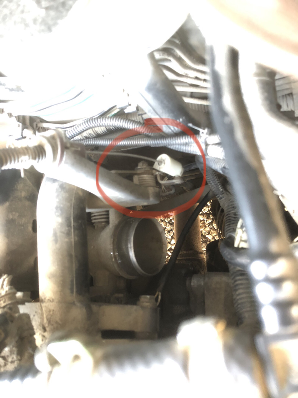 Замена датчика холостого хода — Renault Clio II, 1,6 л, 1999 года ...