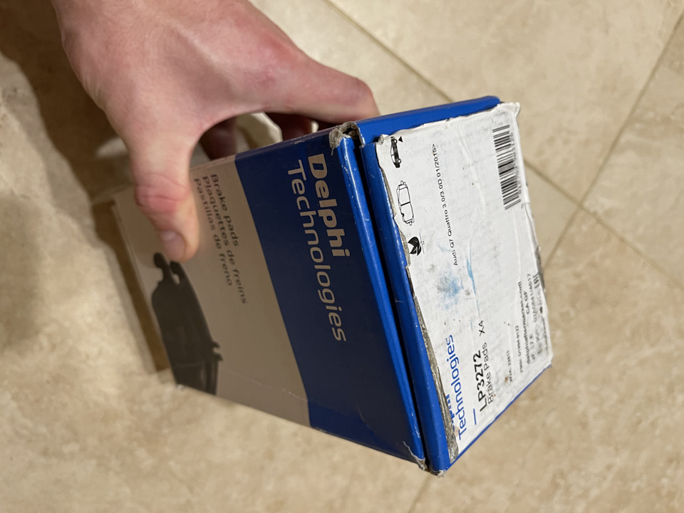 Передние тормозные колодки Delphi LP3272 на Audi A4 (B9), Audi Q8, Audi ...