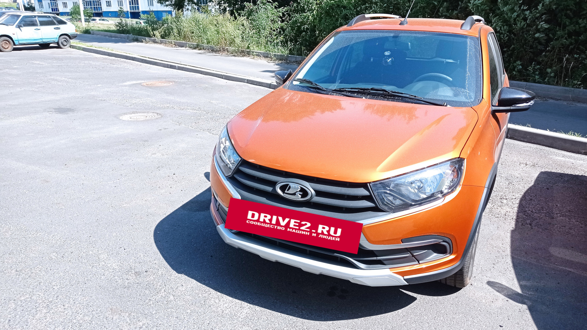 Lada Гранта Cross 1.6 бензиновый 2022 | Морковка на DRIVE2