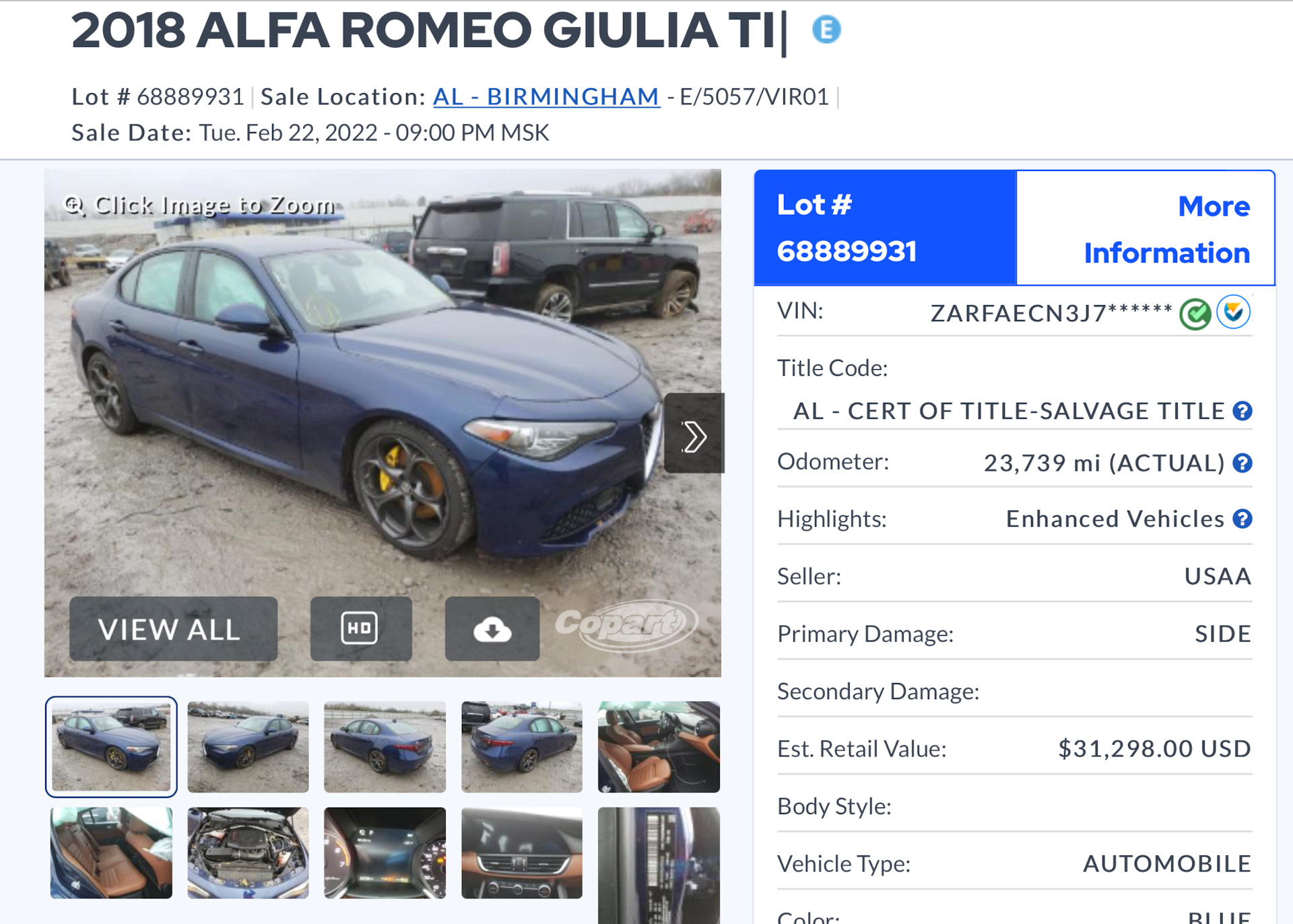 Выбор, покупка, доставка, ремонт, ЭПТС — Alfa Romeo Giulia (952), 2 л, 2018  года | покупка машины | DRIVE2