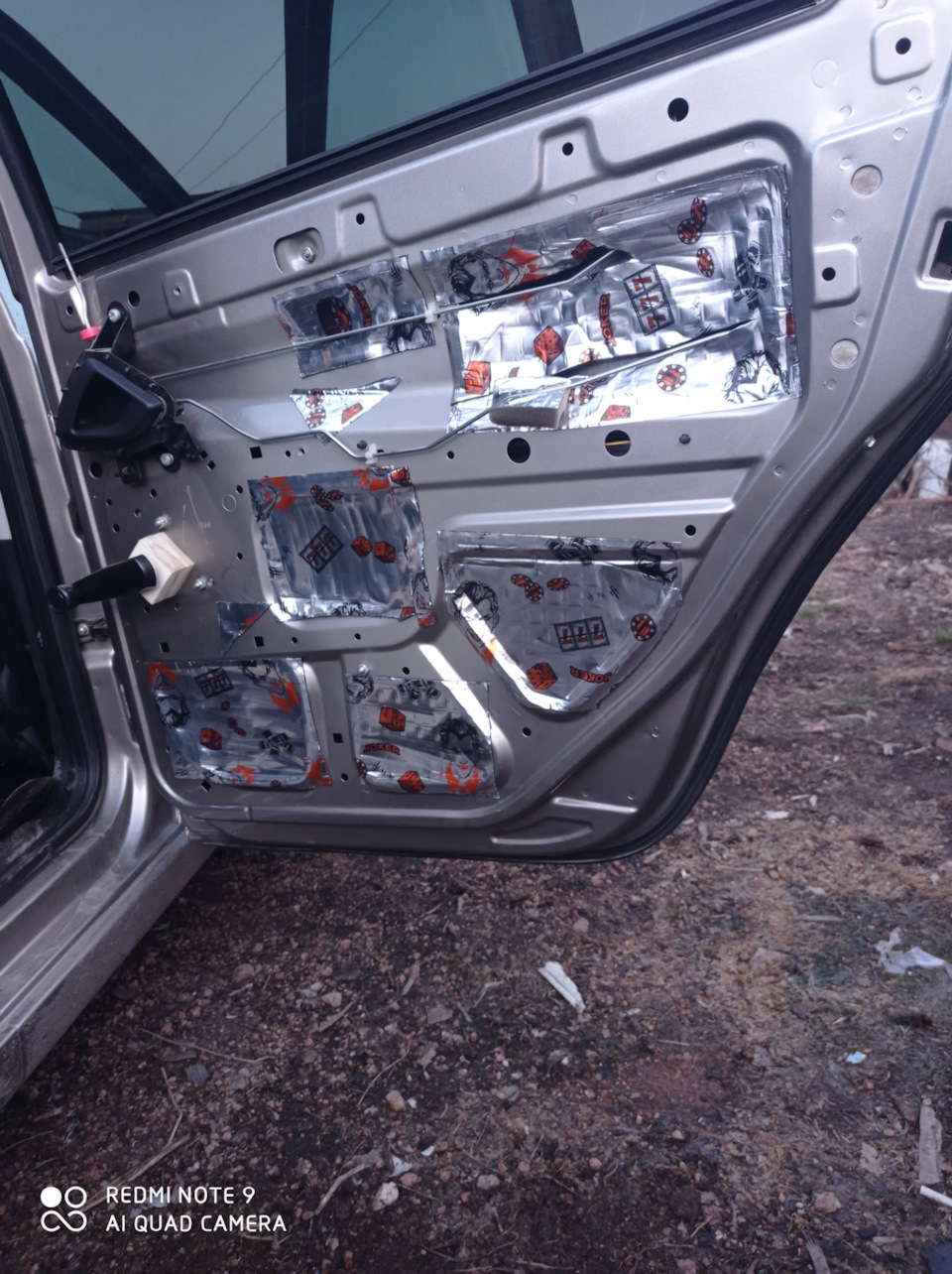 Шумоизоляция дверей Гранта fl — Lada Гранта (2G) FL, 1,6 л, 2019 года ...