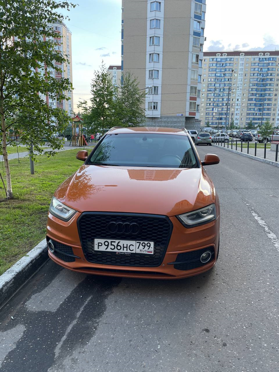 Niggas in Paris или окончательный антихром (шадовлайн) — Audi Q3 (1G), 2 л,  2014 года | стайлинг | DRIVE2