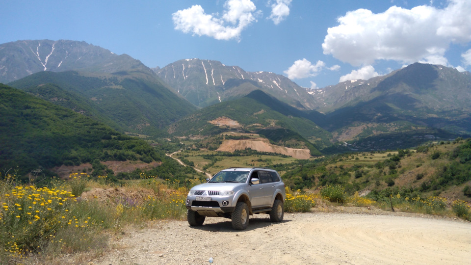 Зангезурский хребет — Mitsubishi Pajero Sport (2G)