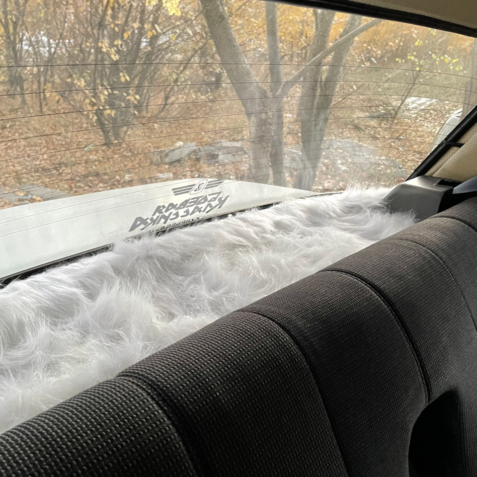 Мех на заднюю полку ВАЗ 2107 — Lada 21070, 1,5 л, 2001 года | своими ...