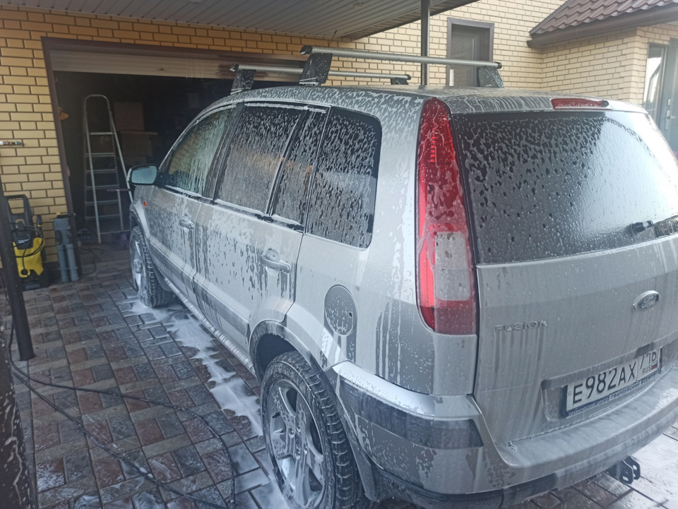 Приобрёл пенНую насадку для керхера — Ford Fusion, 1,4 л, 2007 года ...