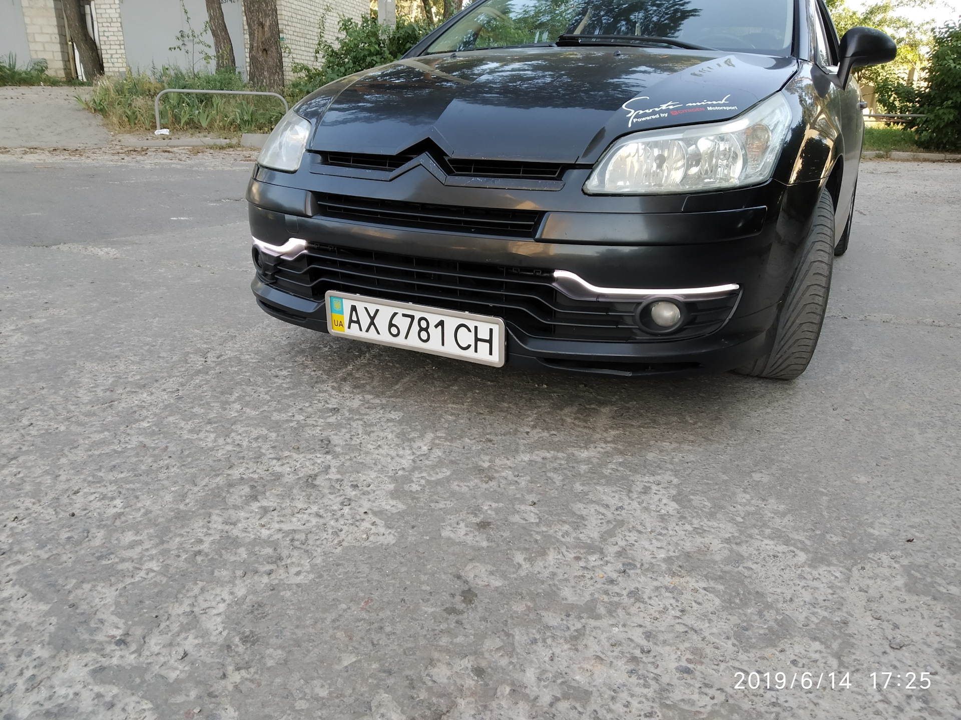 ходовые огни на ситроен