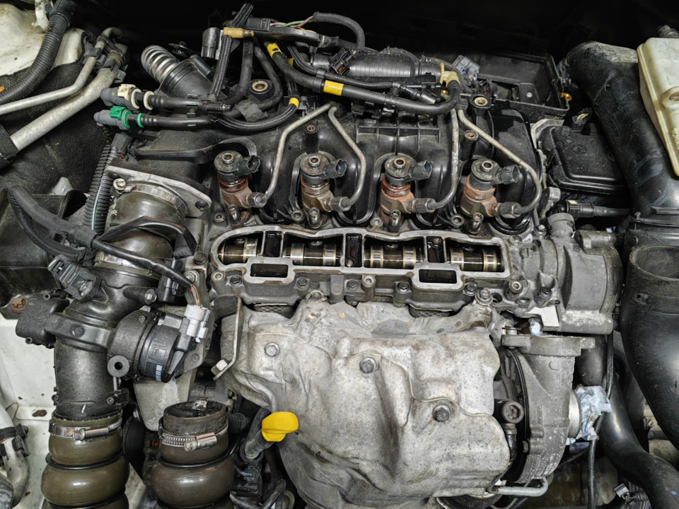 Замена масла и колец под форсунки — Peugeot 308 (1G), 1,6 л, 2009 года ...