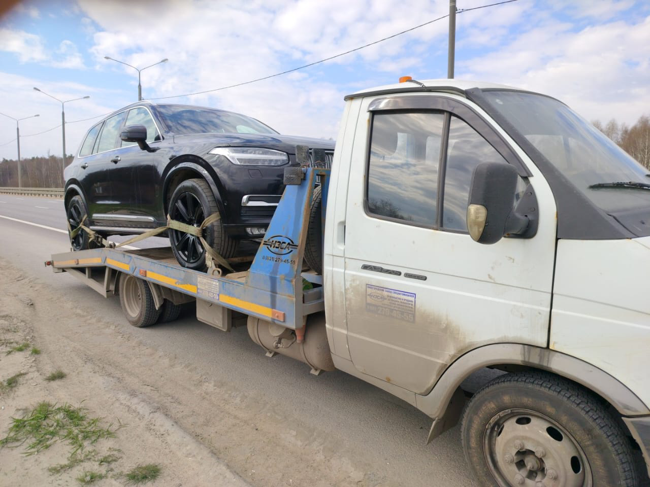 Эвакуатор для газели заднем зацепом