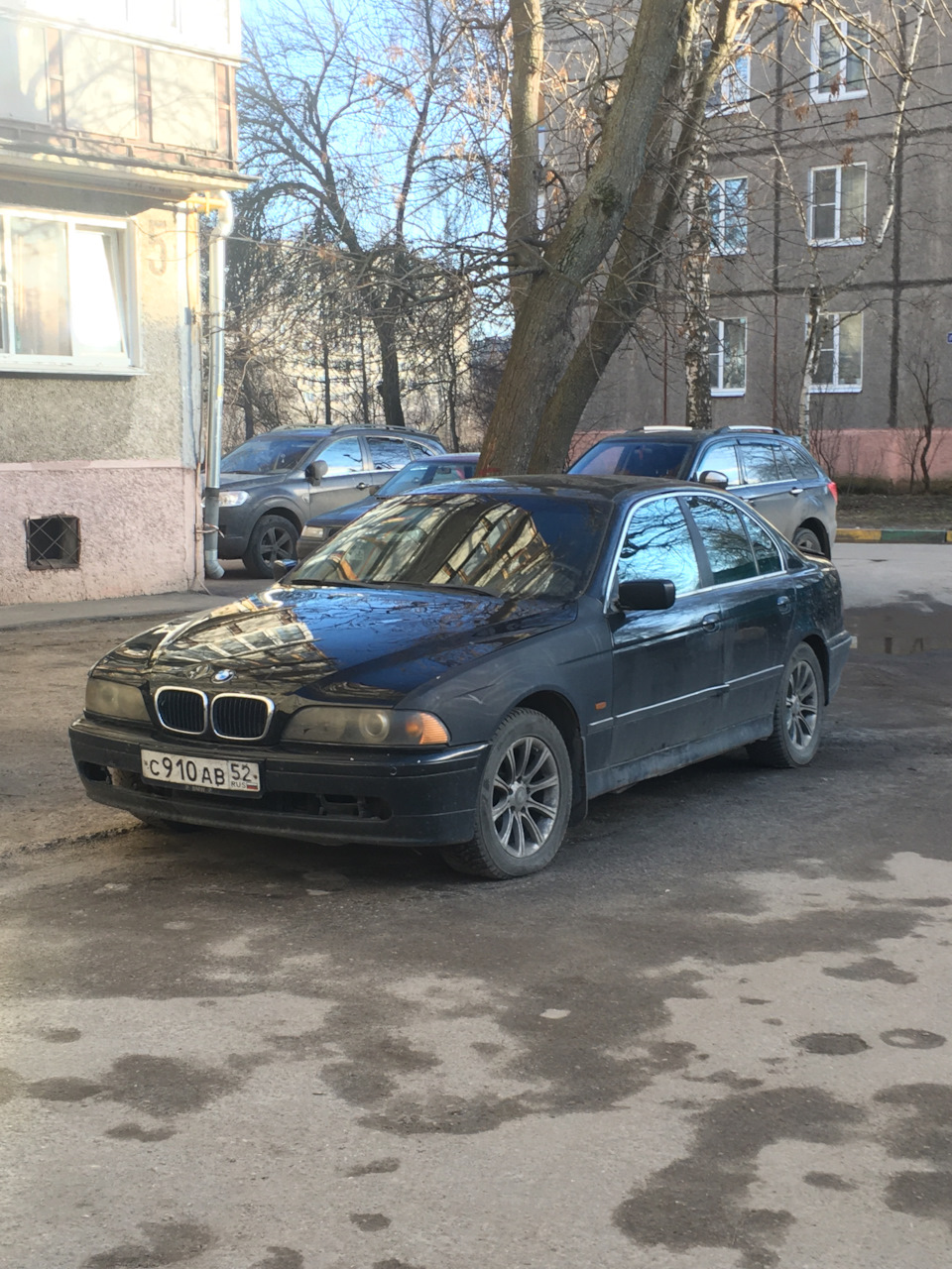 Морда до и после. Теперь похожа на машину🔥 — BMW 5 series (E39), 2,8 л,  1998 года | своими руками | DRIVE2