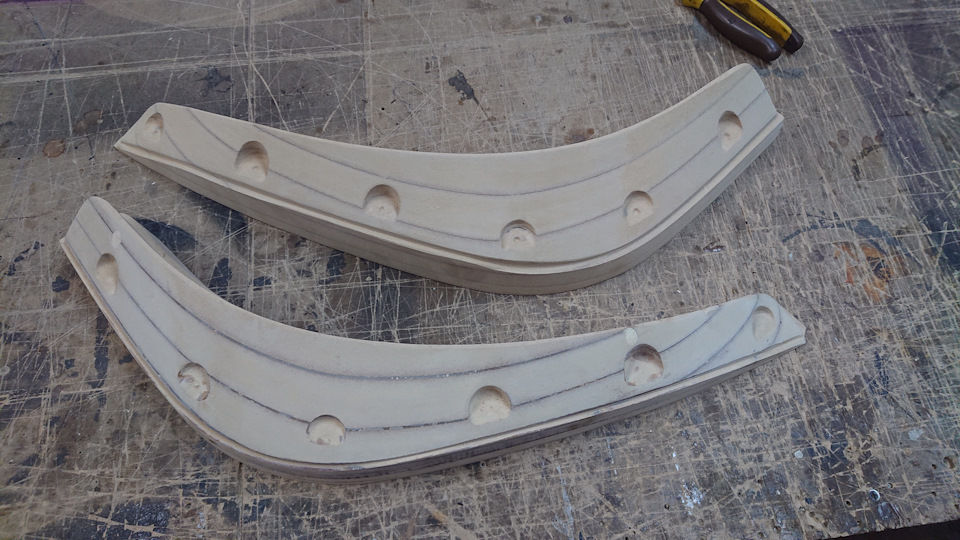 Изготовление расширителей колёсных арок. Часть 4. Дубль два, всё ближе ...