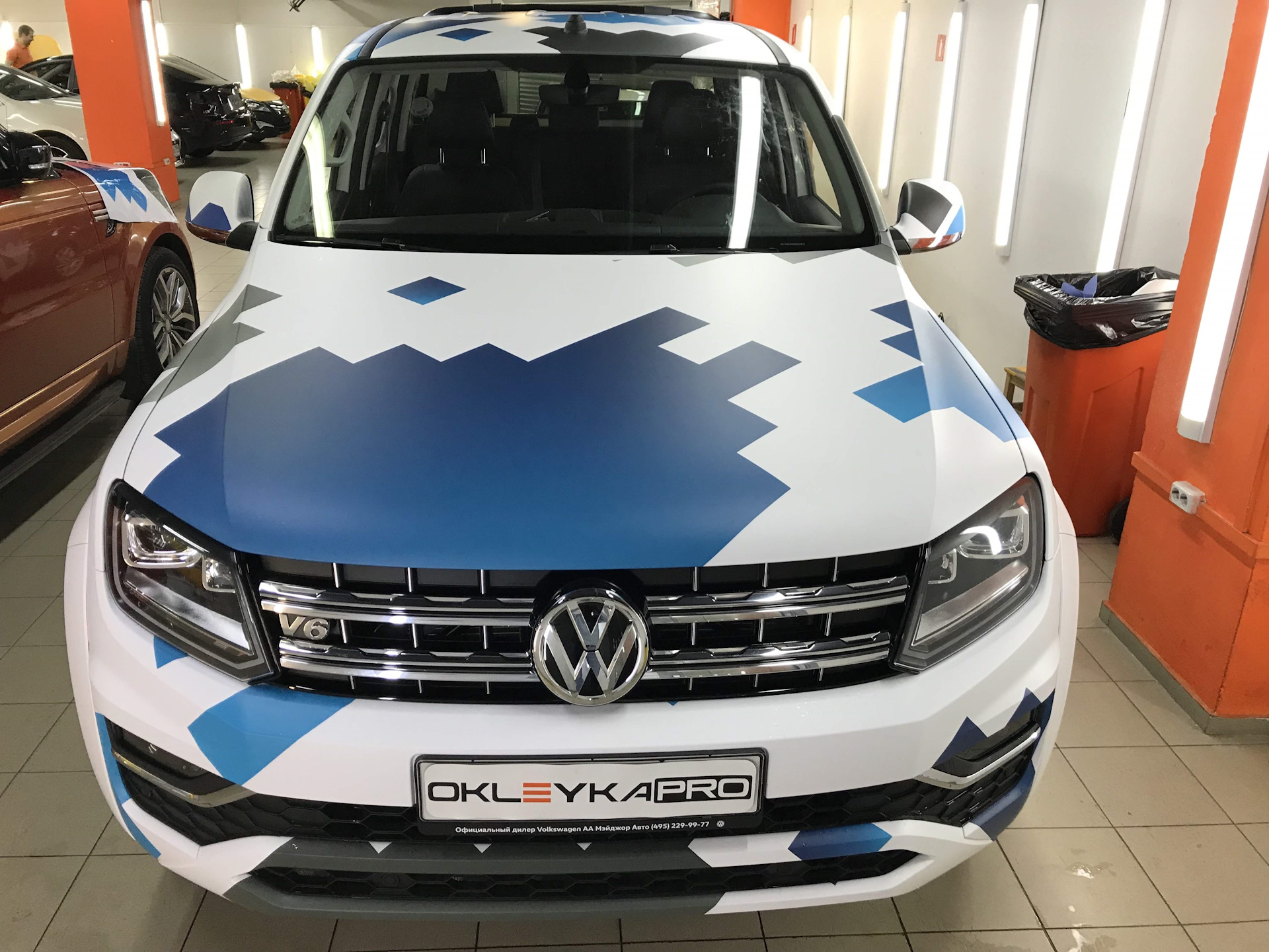 Volkswagen Amarok камуфляж