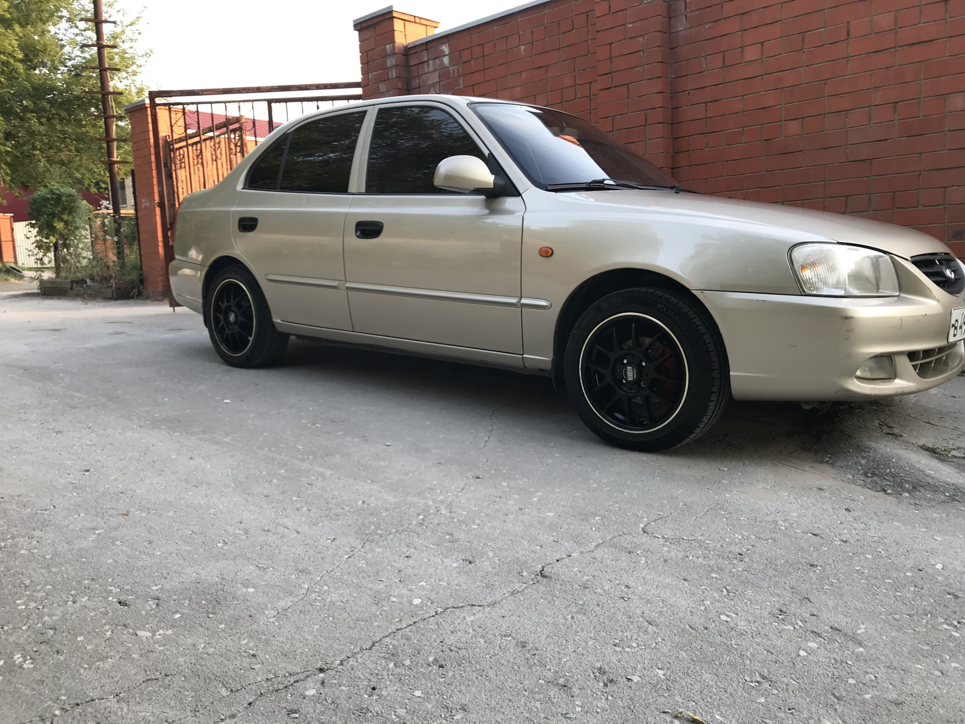 Золотой акцент