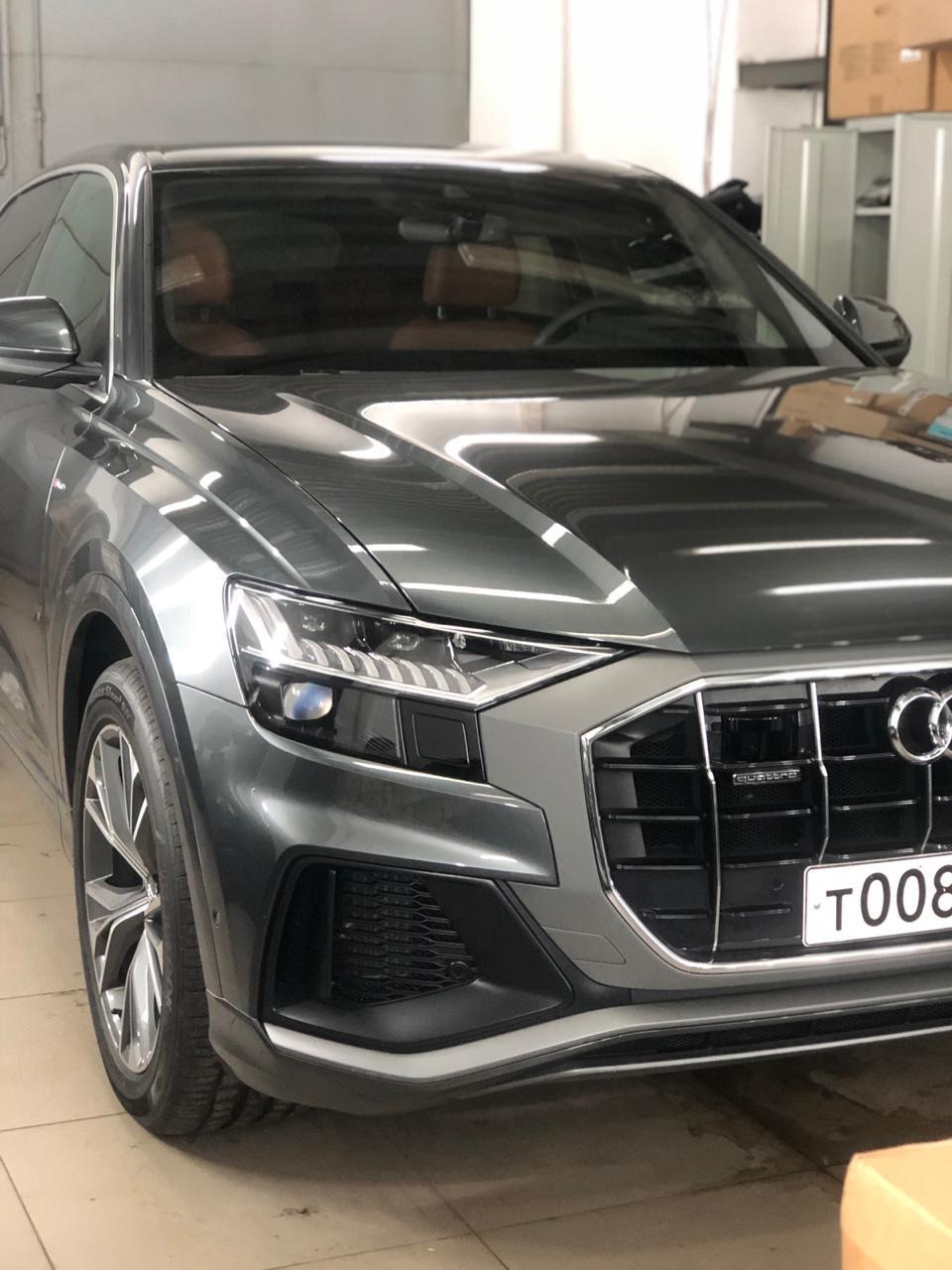 Установка рейлингов на Audi Q8 — VAG team на DRIVE2