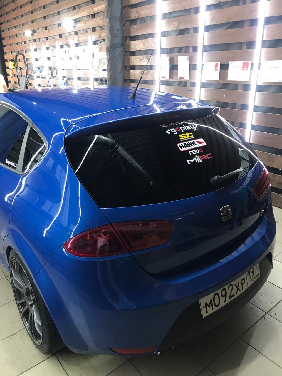 28. Химчистка + тонирование. — SEAT Leon FR (Mk2), 2 л, 2012 года